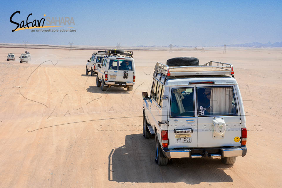 Aventura en jeep al parque Sahara Hurghada