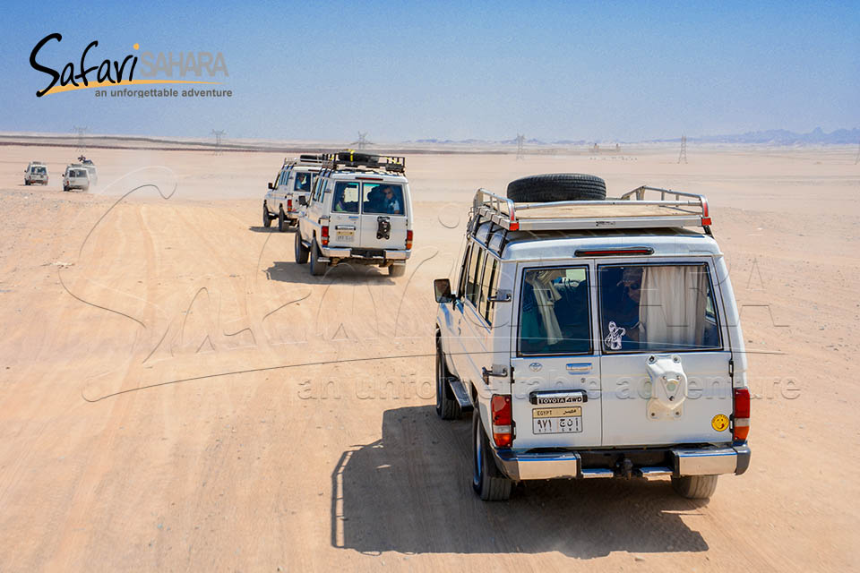Super mega tour en jeep y quad en el desierto de Hurghada