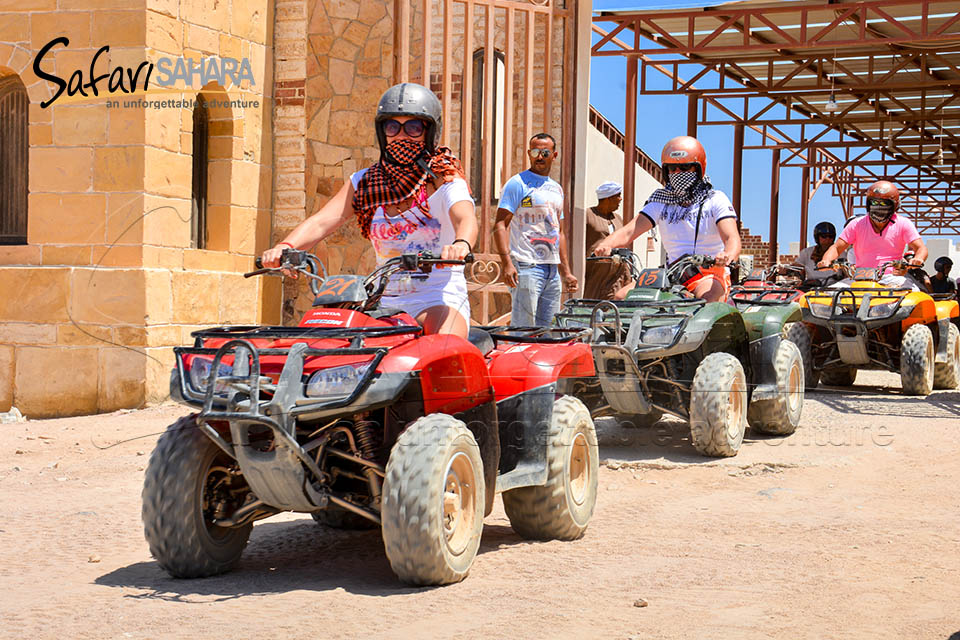 Super mega tour en jeep y quad en el desierto de Hurghada