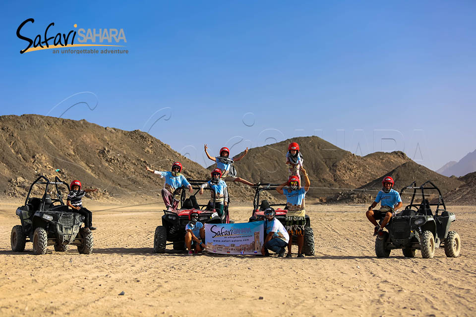 Safari en buggy por las dunas de hurghada al parque sahara