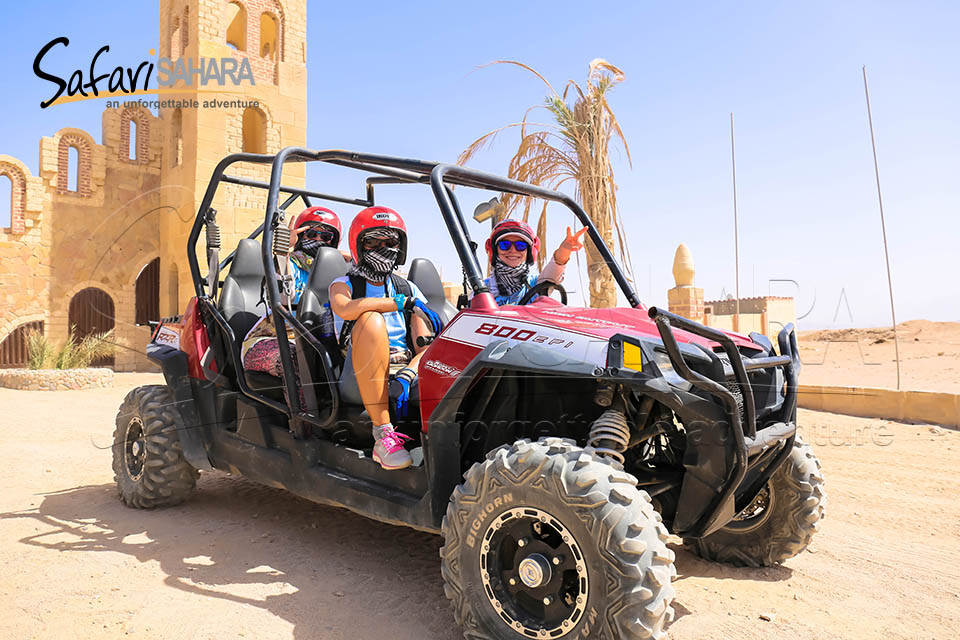 Tour privado de safari en buggy por las dunas Hurghada