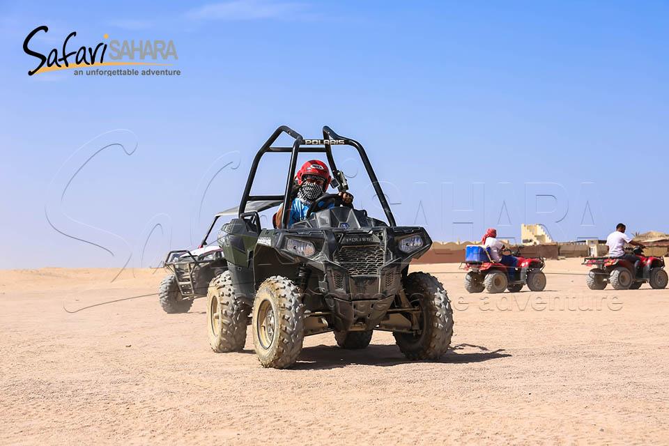 Tour privado de safari en buggy por las dunas Hurghada