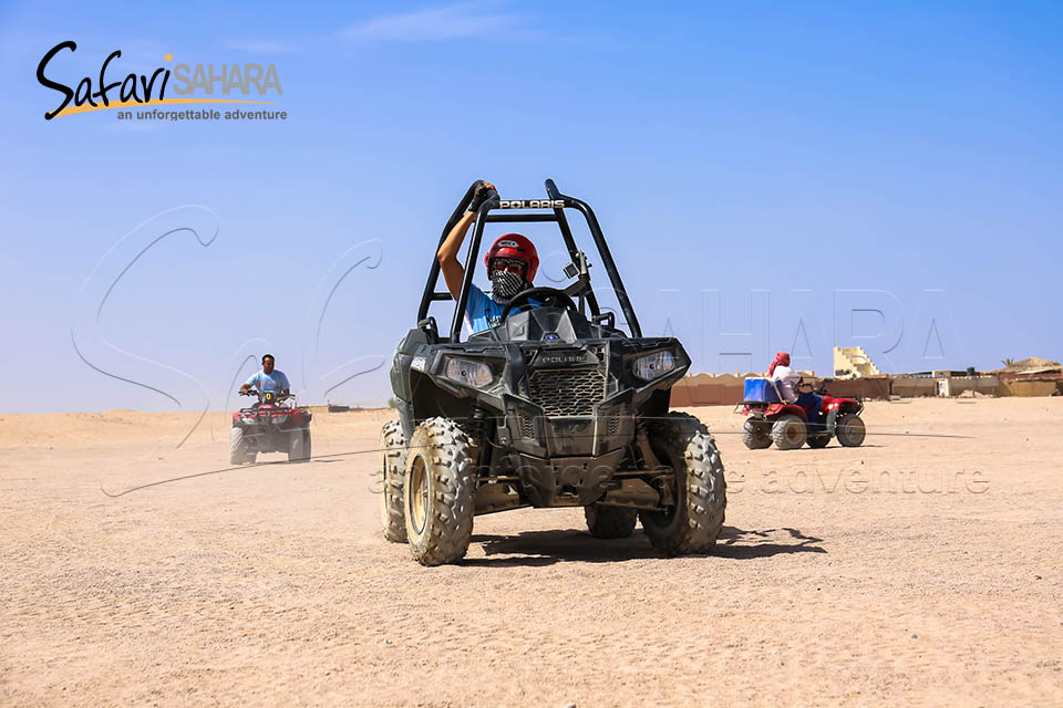 Tour privado de safari en buggy por las dunas Hurghada