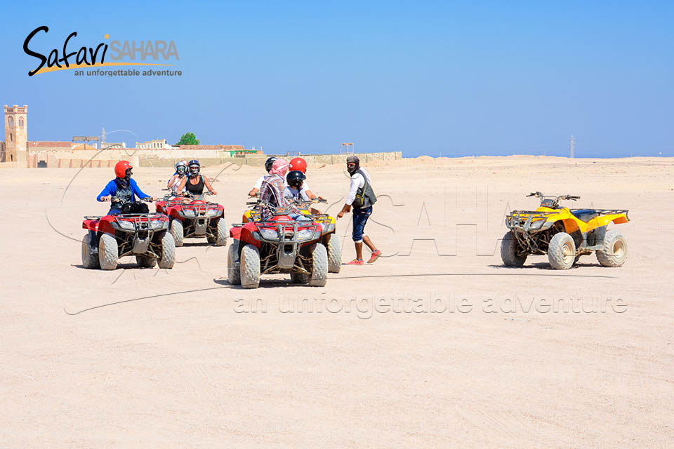 Paseo en quad al atardecer en el desierto de Sharm El Sheikh