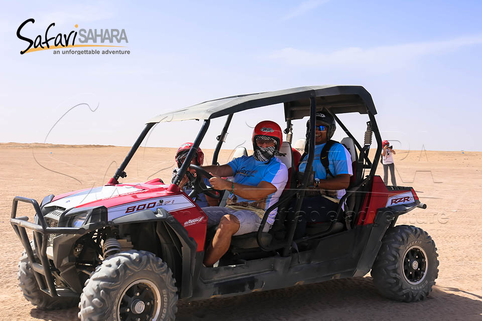 Paseo matutino en buggy Polaris RZR en Sharm