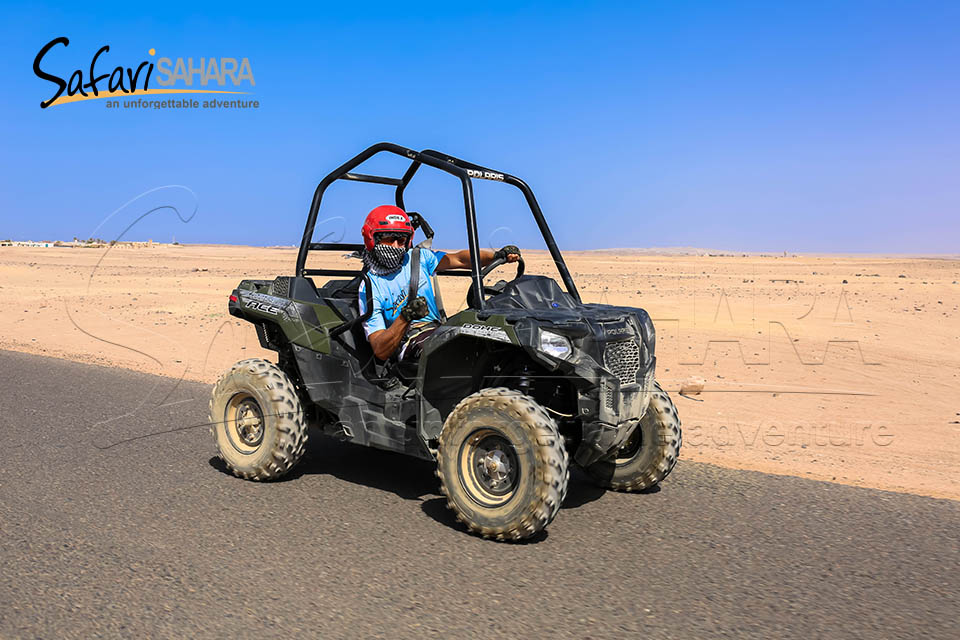 Paseo matutino en buggy Polaris RZR en Sharm